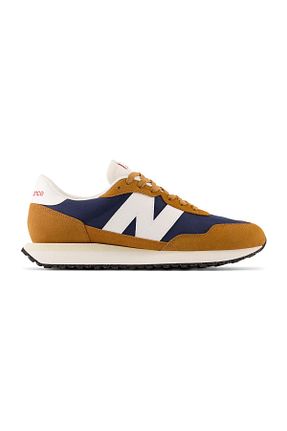 کفش اسنیکر قهوه ای مردانه بند دار New Balance - کد 710891809