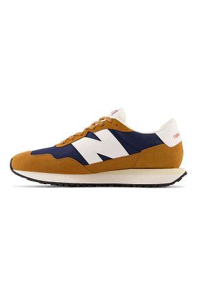 کفش اسنیکر قهوه ای مردانه بند دار New Balance - کد 710891809