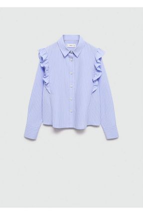 تیشرت آبی بچه گانه رگولار MANGO Kids - کد 838756527