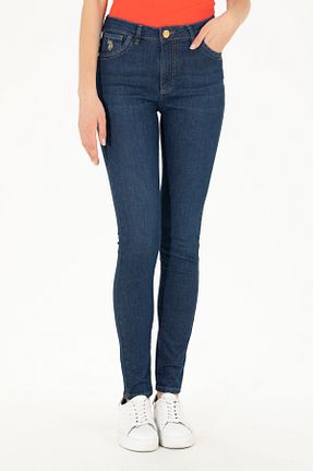 شلوار آبی زنانه پنبه ای U.S. Polo Assn. - کد 714338162