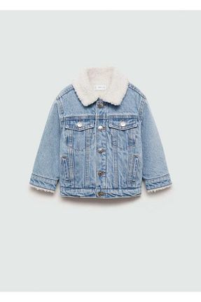 کت آبی بچه گانه رگولار MANGO Baby - کد 856362562