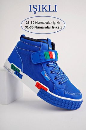 بوت / نیم بوت آبی بچه گانه چرم مصنوعی Muggo - کد 855960085