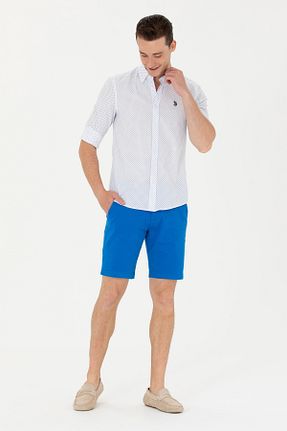 شلوارک و برمودا آبی مردانه رگولار U.S. Polo Assn. - کد 827015165