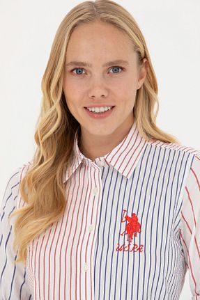 پیراهن قرمز زنانه اسلیم U.S. Polo Assn. - کد 839187103