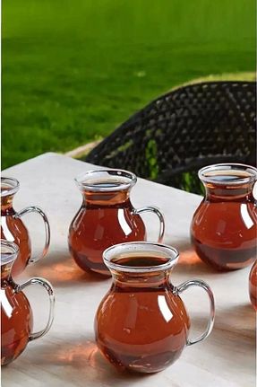 لیوان نارنجی شیشه Rosemor - کد 858764182