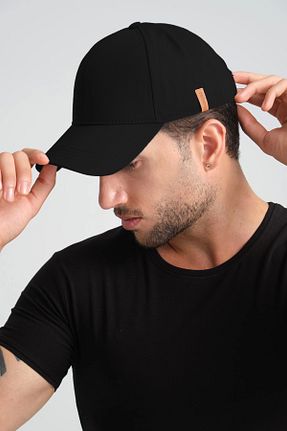 کلاه مشکی زنانه پنبه ای robanu - کد 846473991
