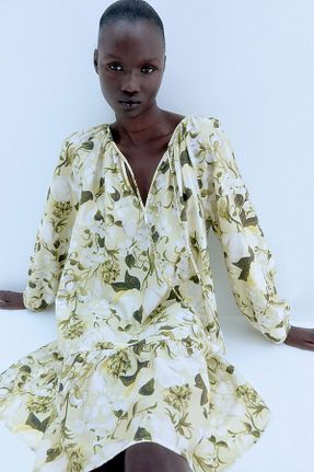 لباس نباتی زنانه بافتنی H&M - کد 857613010