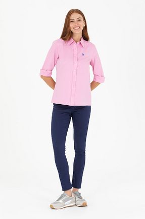 شلوار سرمه ای زنانه پنبه ای U.S. Polo Assn. - کد 831266180