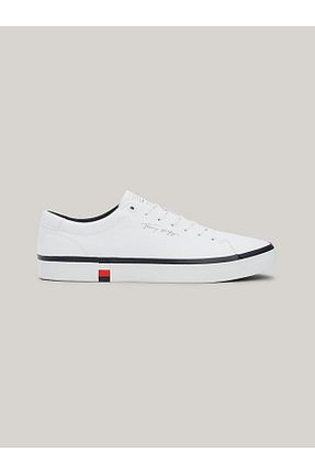 کفش اسنیکر طلائی مردانه بند دار Tommy Hilfiger - کد 848098387