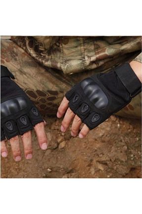 دستکش مشکی زنانه چرم مصنوعی REEBOW TACTICAL - کد 41002184