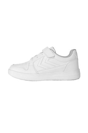 کفش اسنیکر سفید بچه گانه چسبی hummel - کد 38272300