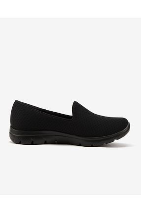 کفش پیاده روی مشکی زنانه میکروفیبر Skechers - کد 252462191