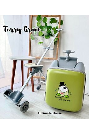 ساک و چمدان سبز بچه گانه پلاستیک Heybee Luggages - کد 823674459