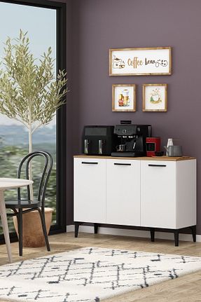 کابینت چند منظوره سفید Suntalam Avmpark - کد 857423471