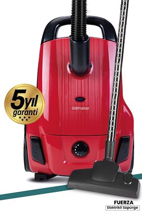جاروبرقی کیسه دار 2 سال GoldMaster - کد 675191529