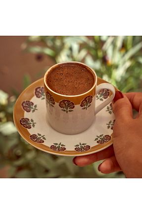 فنجان قهوه قهوه ای 6 نفره Bella Maison - کد 858579815