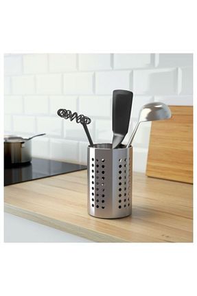 جای قاشق طوسی استیل ضد زنگ IKEA - کد 116490838