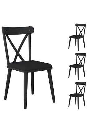 صندلی آشپزخانه مشکی فلزی Rani Mobilya - کد 350234729