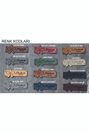 چرم رنگی isimetiketim - کد 737583668