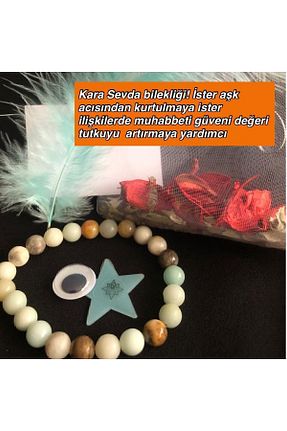 دستبند جواهر رنگی زنانه سنگ طبیعی bircan yıldırım niyet bulutları - کد 415734865