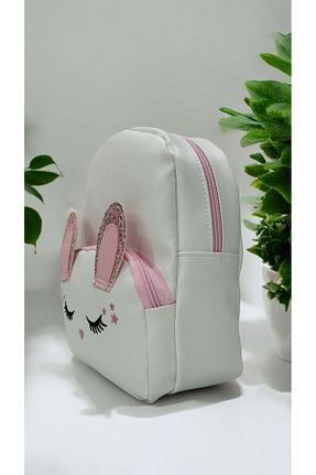 کوله پشتی سفید بچه گانه ابعاد بزرگ çantaevim - کد 850100305