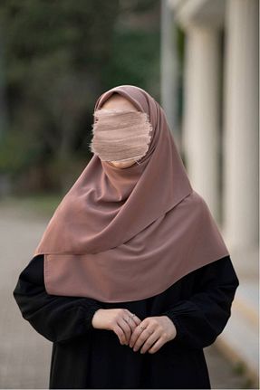 شال نارنجی زنانه Medine İpeği Emare Scarf - کد 715828185