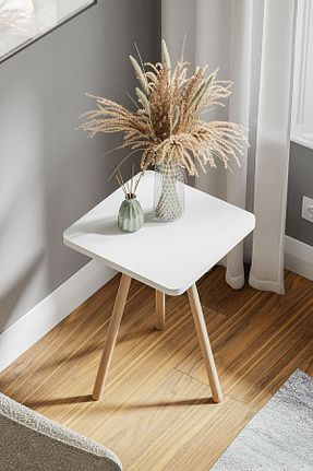 میز عسلی سفید Suntalam interGO - کد 835262897