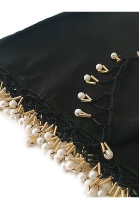 روسری مشکی 100 x 100 ALLURİNG - کد 858766332