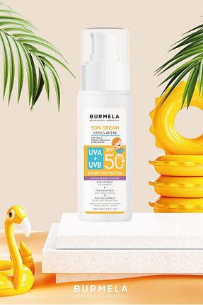 کرم ضد آفتاب کودک BURMELA - کد 835614178