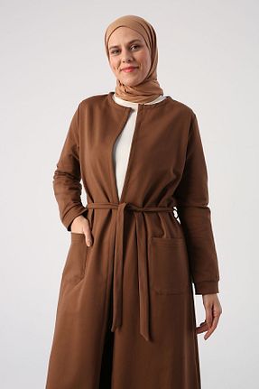 رویه حجاب قهوه ای زنانه پنبه پلی استر ALLDAY - کد 681138243