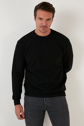 پلیور مشکی مردانه ساده Buratti - کد 852995307