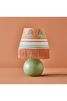 آباژور قهوه ای پلی استر Bella Maison - کد 858586434