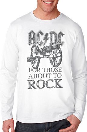 تیشرت سفید مردانه رگولار ROCKANDROLL - کد 858578833