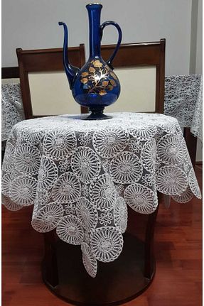 رومیزی بژ پلی استر SİRENİAN - کد 793759810