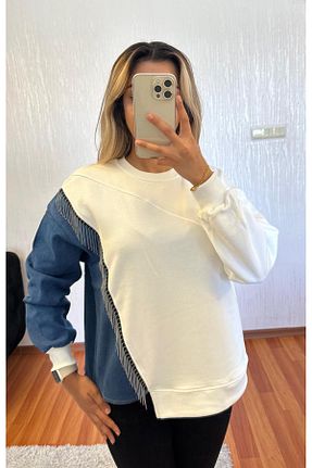 سوئیشرت رنگی زنانه ساده SHINE STYLE - کد 858641154