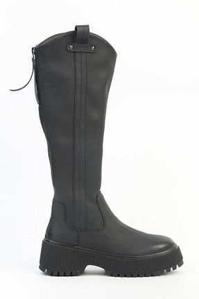 چکمه قهوه ای زنانه پاشنه کوتاه (1 - 4 سانتی متر) Pierre Cardin - کد 858675201