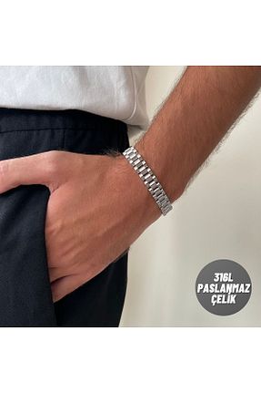 دستبند استیل (فولاد) زنانه nerora - کد 858760643