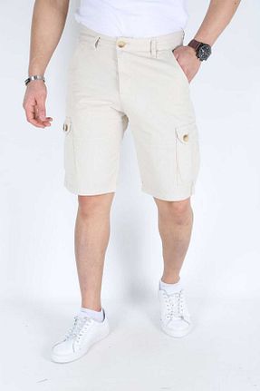 شلوارک و برمودا نباتی مردانه Relaxed Dozor - کد 807862442