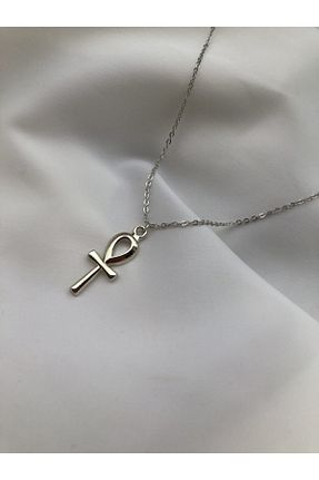 گردنبند جواهر زنانه روکش نقره Claritas Takı - کد 181840656