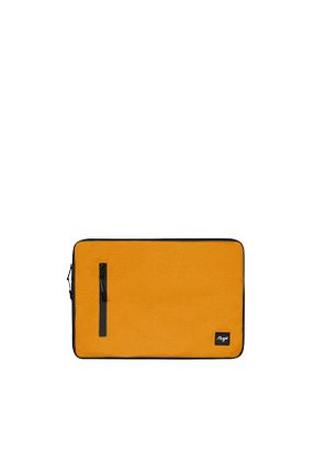 کیف لپ تاپ و مدارک زرد زنانه پارچه ای mugo - کد 848481135