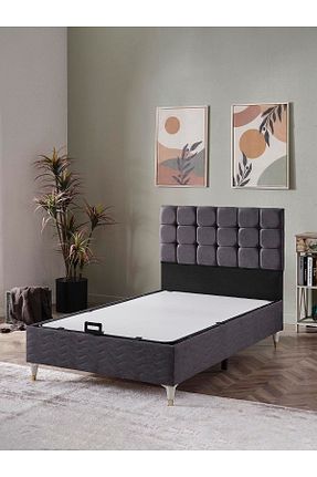 تختخواب جک دار طوسی تکنفره beehanem - کد 463356672