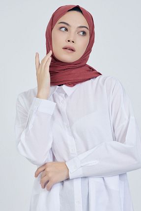شال نارنجی زنانه m moon scarf - کد 858475009
