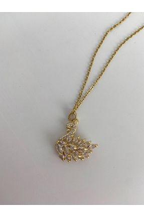 گردنبند استیل ( فولاد ) طلائی زنانه استیل (فولاد) Aura Navis - کد 835703312