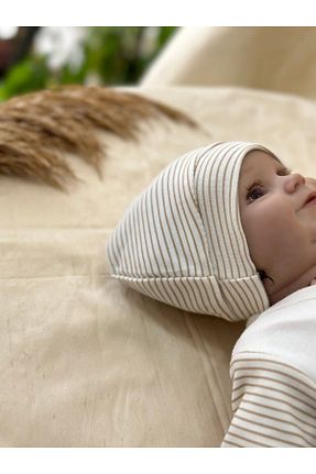 بادی و سرهمی نوزادی قهوه ای بچه گانه بافت Zuff Baby - کد 858707496