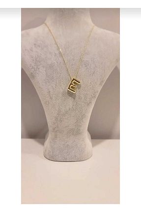 گردنبند استیل ( فولاد ) طلائی زنانه استیل ضد زنگ Lucana - کد 833908681