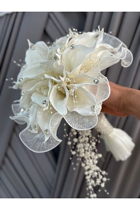 دسته گل عروس gelinbuketi - کد 822213048