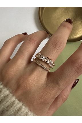انگشتر جواهر طلائی زنانه زیرکن ringbox - کد 794418559