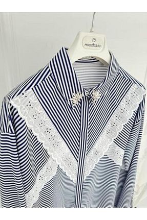 تونیک حجاب سرمه ای زنانه رگولار Moodbasic - کد 873019150