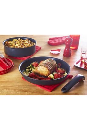 قابلمه مشکی زیره نچسب TEFAL - کد 263291393