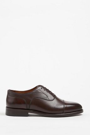 کفش کلاسیک رنگی مردانه چرم خالص Galliano Shoes - کد 858553200